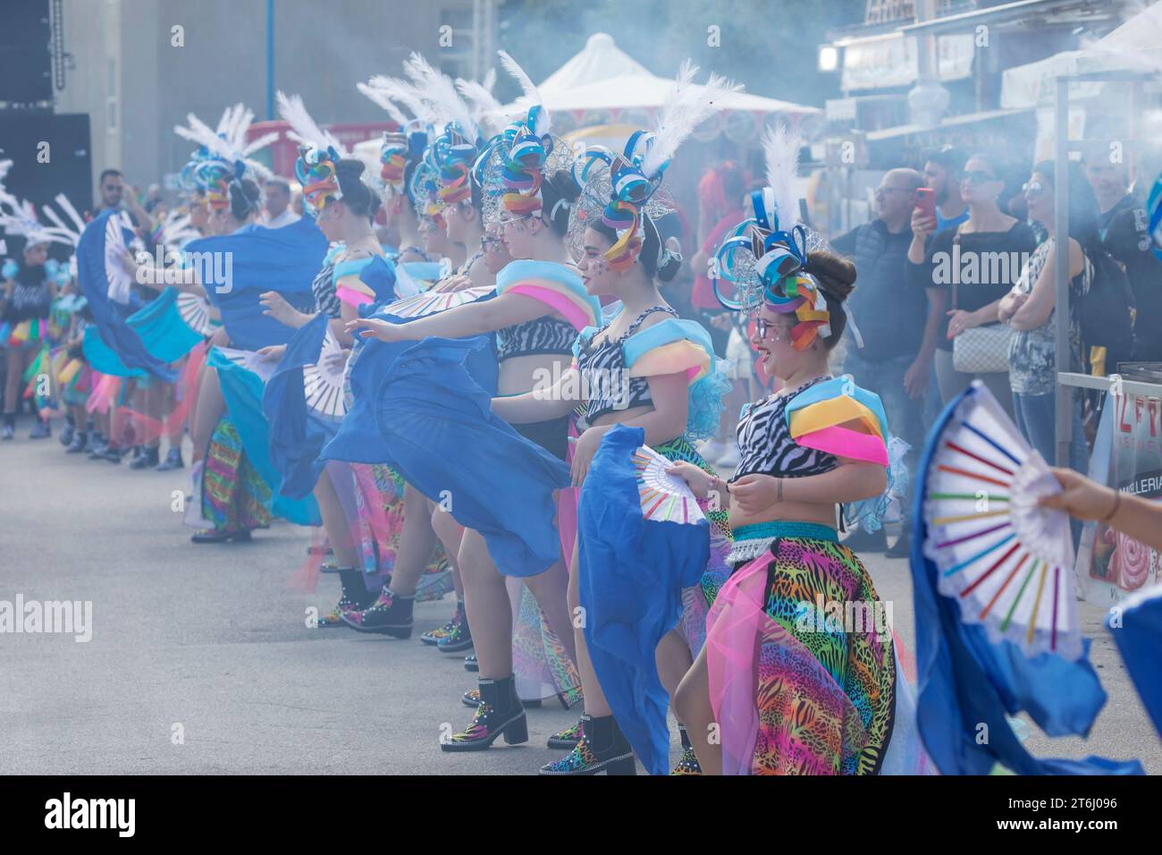 Karneval, Sciacca, Landkreis Agrigento, Sizilien, Italien Stockfoto