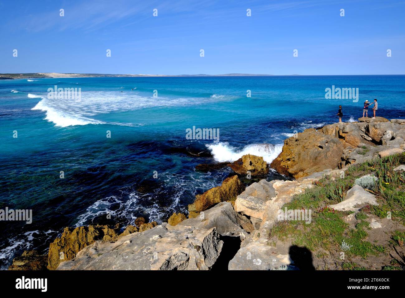 Sleaford Bay in der Region Eyre Peninsula in Südaustralien Stockfoto