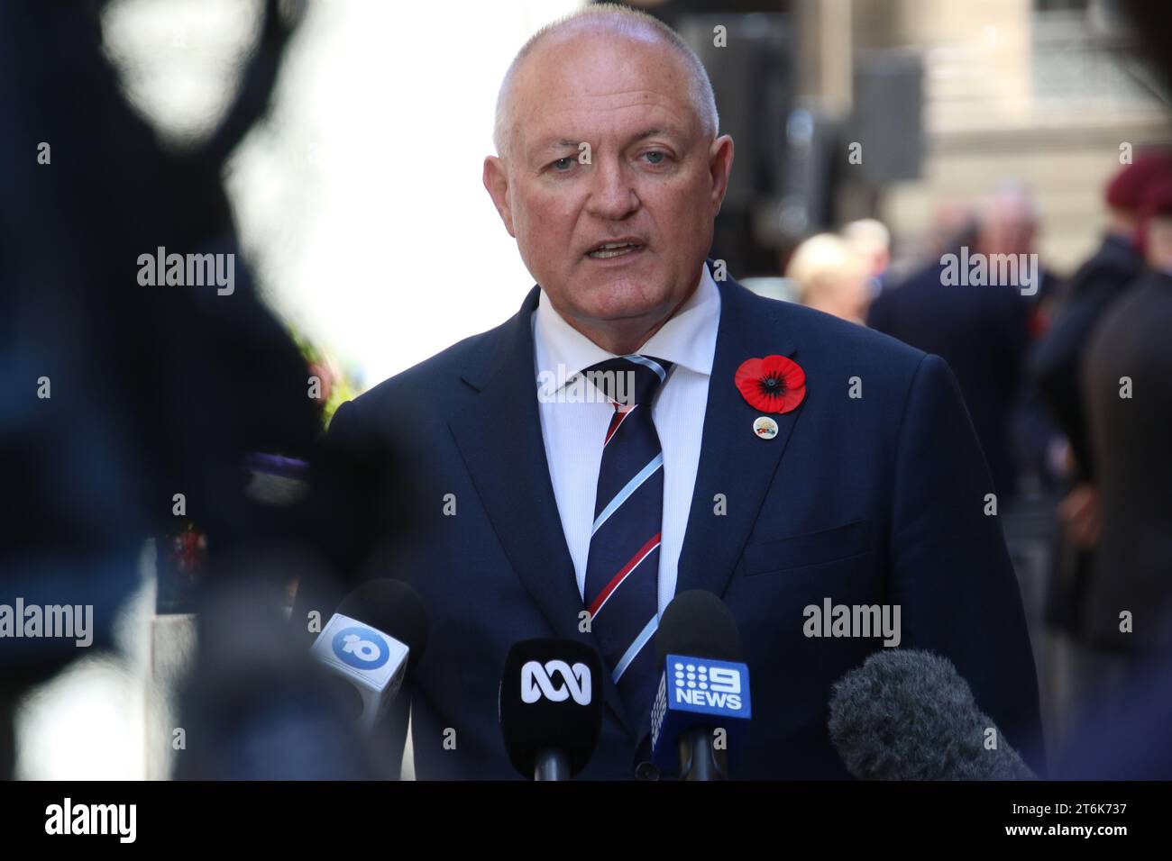 Sydney, Australien. November 2023. NSW-Gedenktag am Cenotaph in Martin Place. Richard Milnes/Alamy Live News Stockfoto