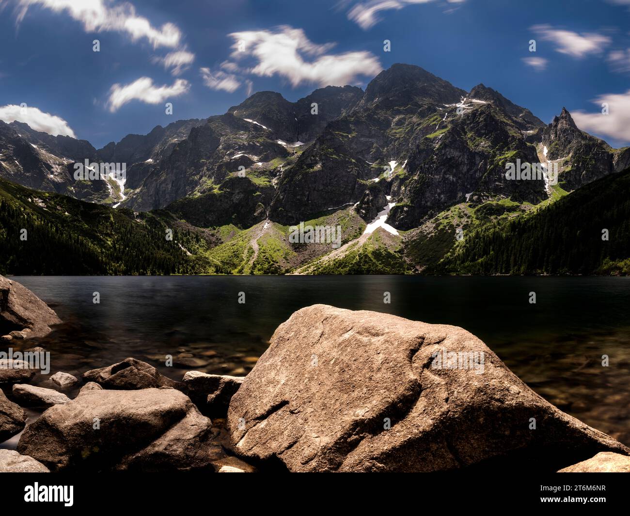 Sommerausflug zur Hohen Tatra Stockfoto
