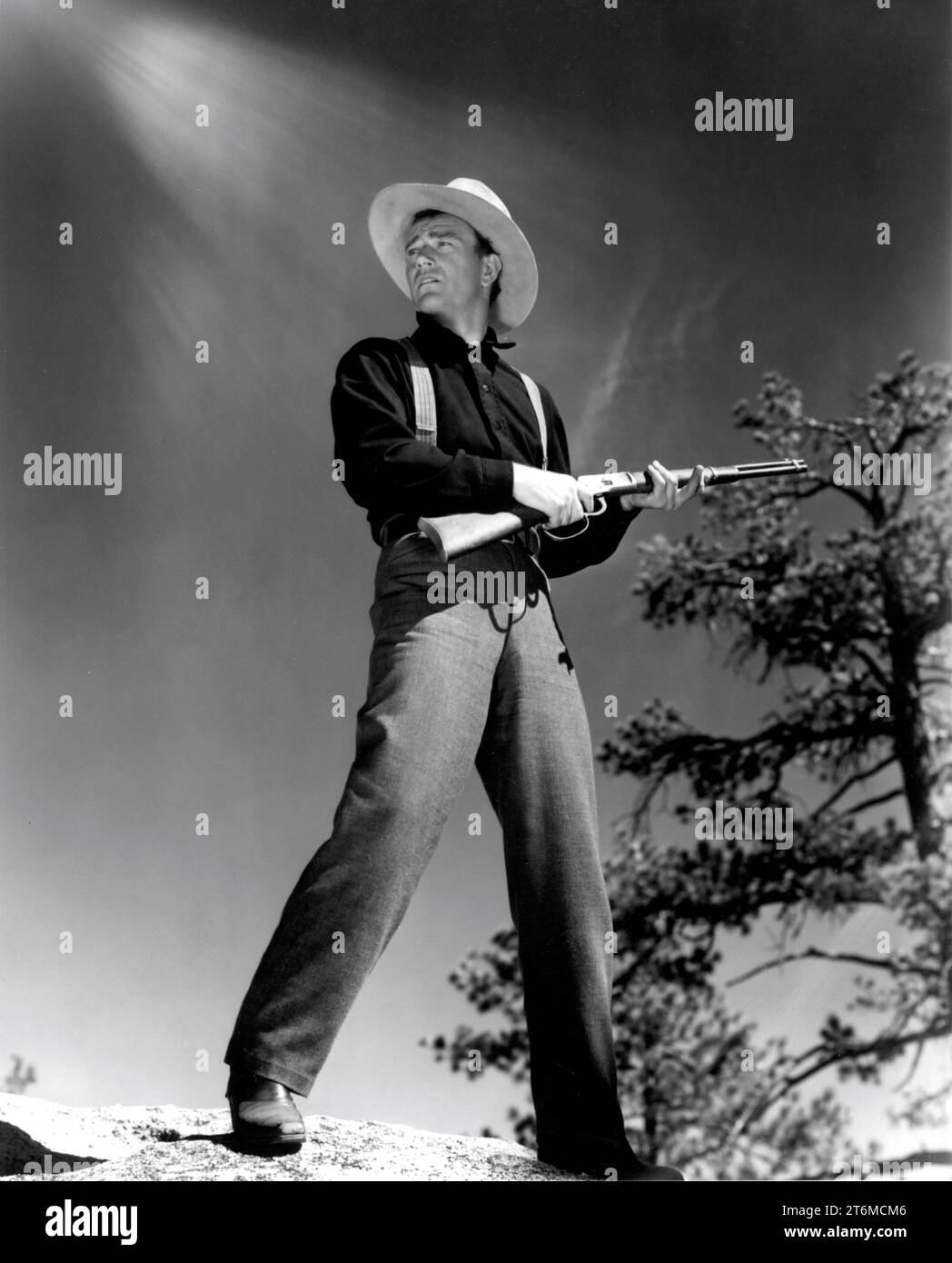 JOHN WAYNE in THE SHEPHERD OF THE HILLS 1941 Regisseur HENRY HATHAWAY Roman Harold Bell Wright Paramount Pictures Stockfoto