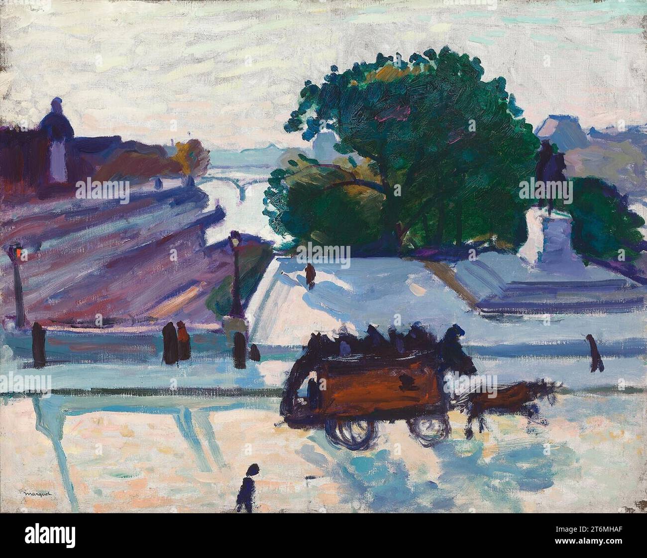 Pont-Neuf au soleil 1906 von Albert Marquet Stockfoto