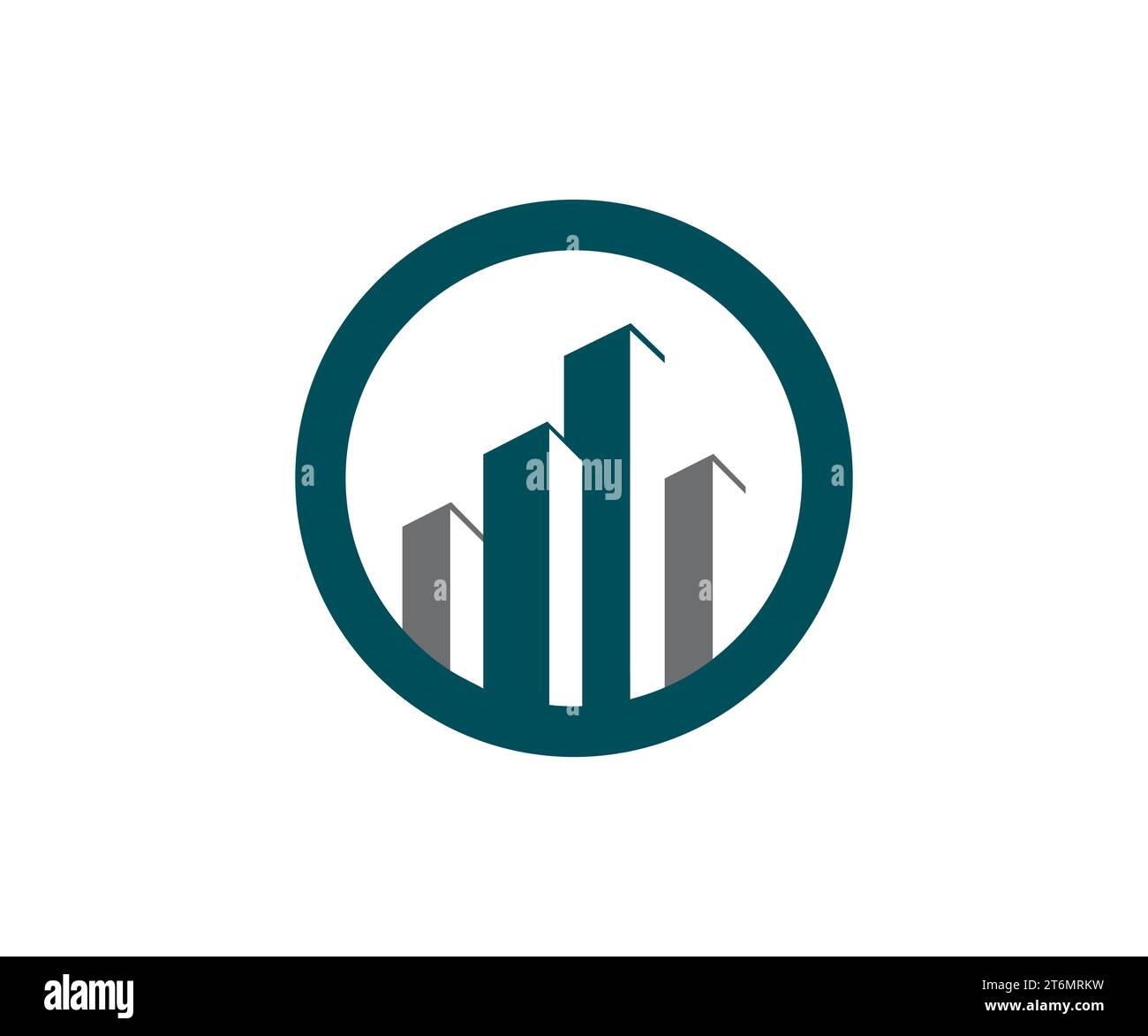 Bau-Logo Stock Vektor