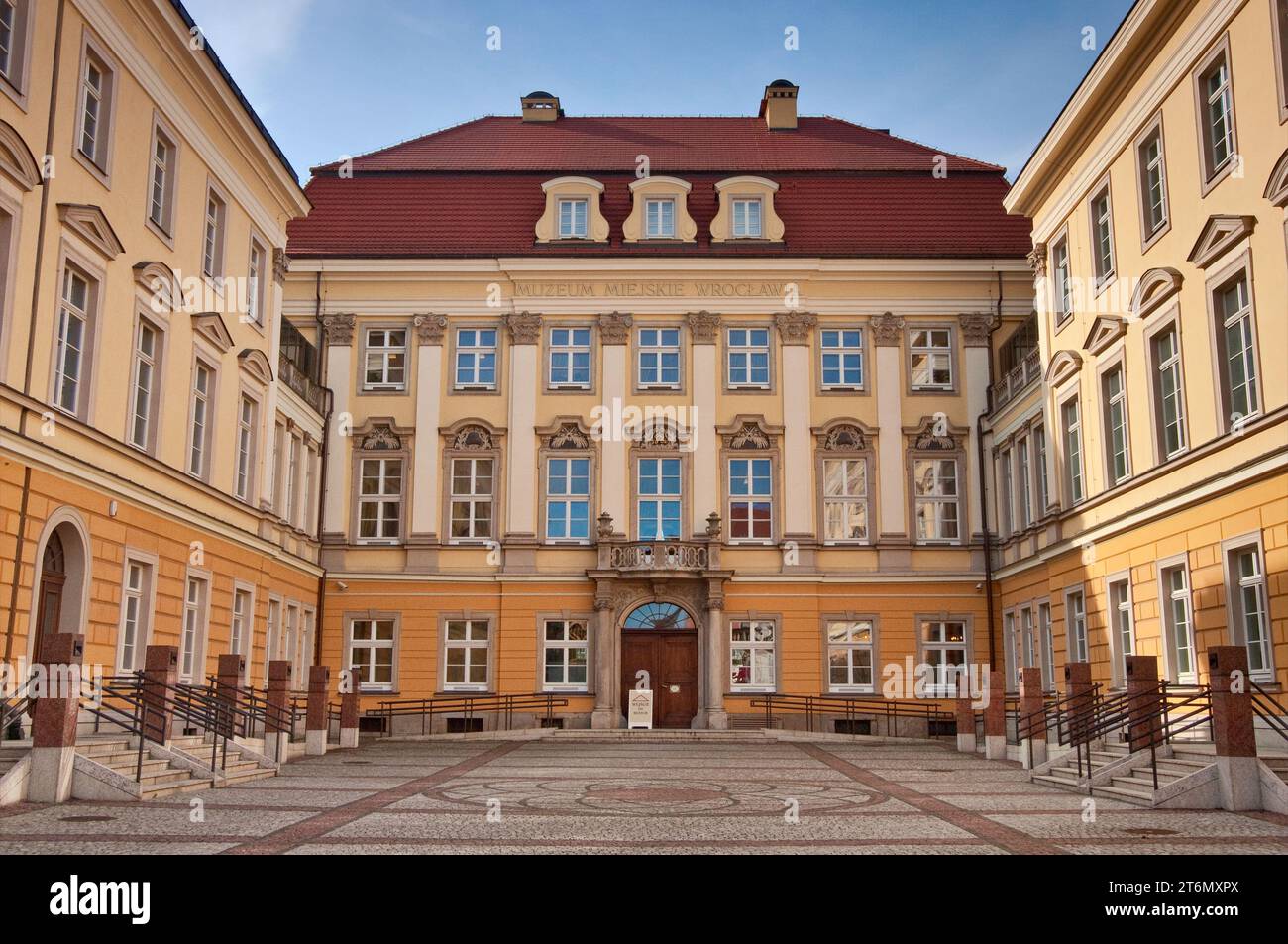 Stadtmuseum im ehemaligen Palast der Preußischen Könige (Palast Spätgen) in Wrocław, Niederschlesien, Polen Stockfoto