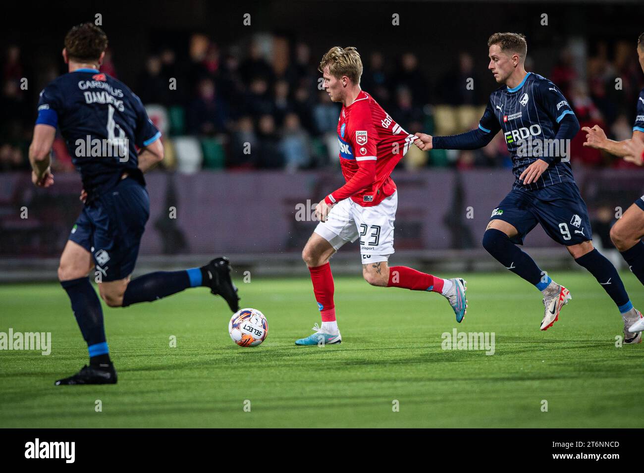 Dänemark. November 2023. Tonni Adamsen (23) von IF