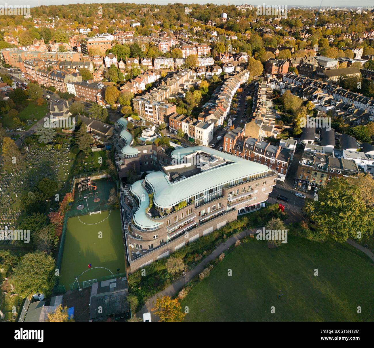 Fortune Green, West Hampstead, London Stockfoto