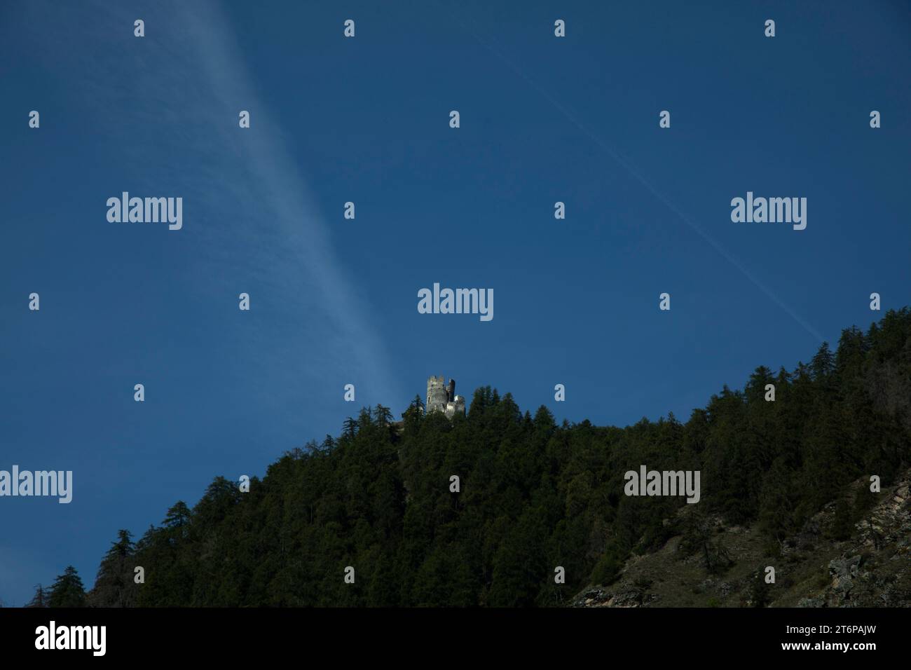 Bozano, Meran, ist der schöne und berühmte Ort, an dem man hingehen kann Stockfoto
