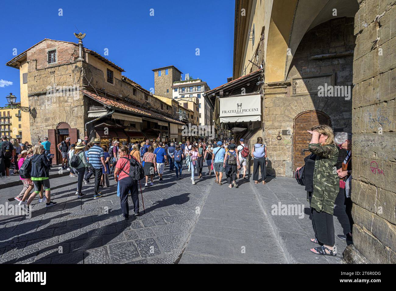 Ponte Vecchio Brücke Stockfoto