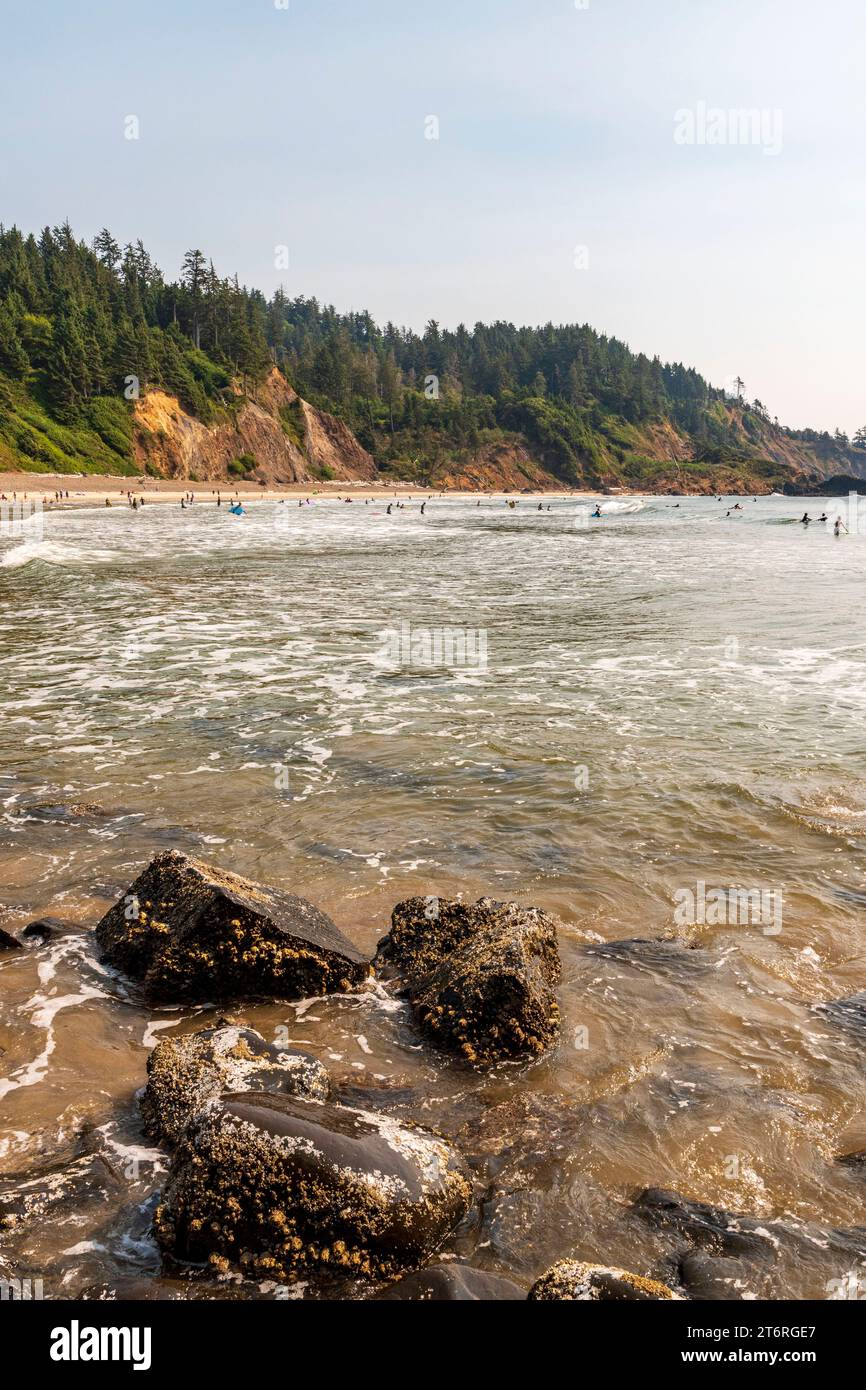 Ecola State Park, Oregon Stockfoto