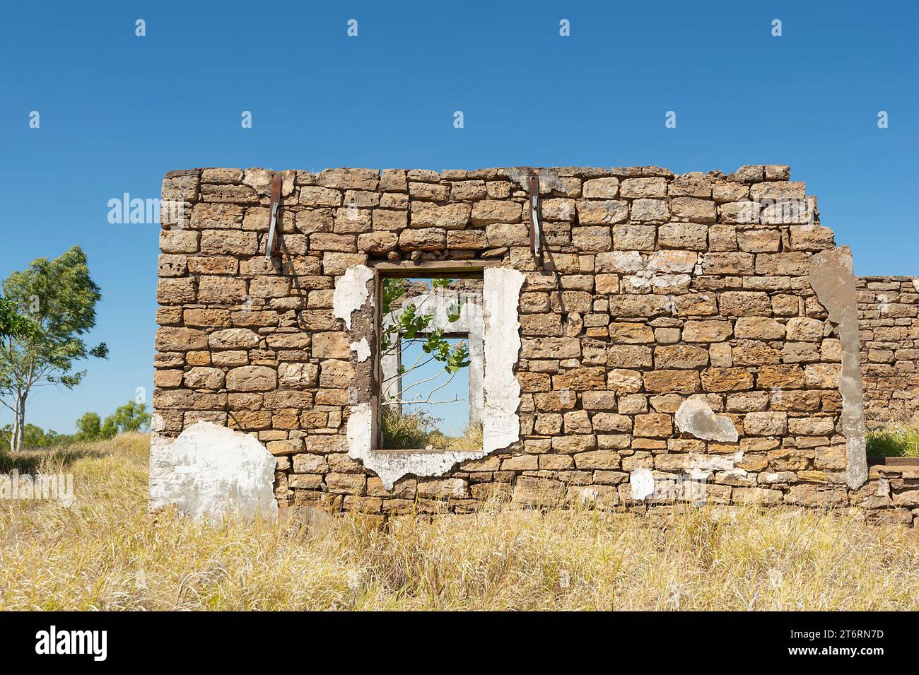 Ruinen des alten Ord Homestead, Duncan Road, Kimberley Region, Western Australia, Australien Stockfoto