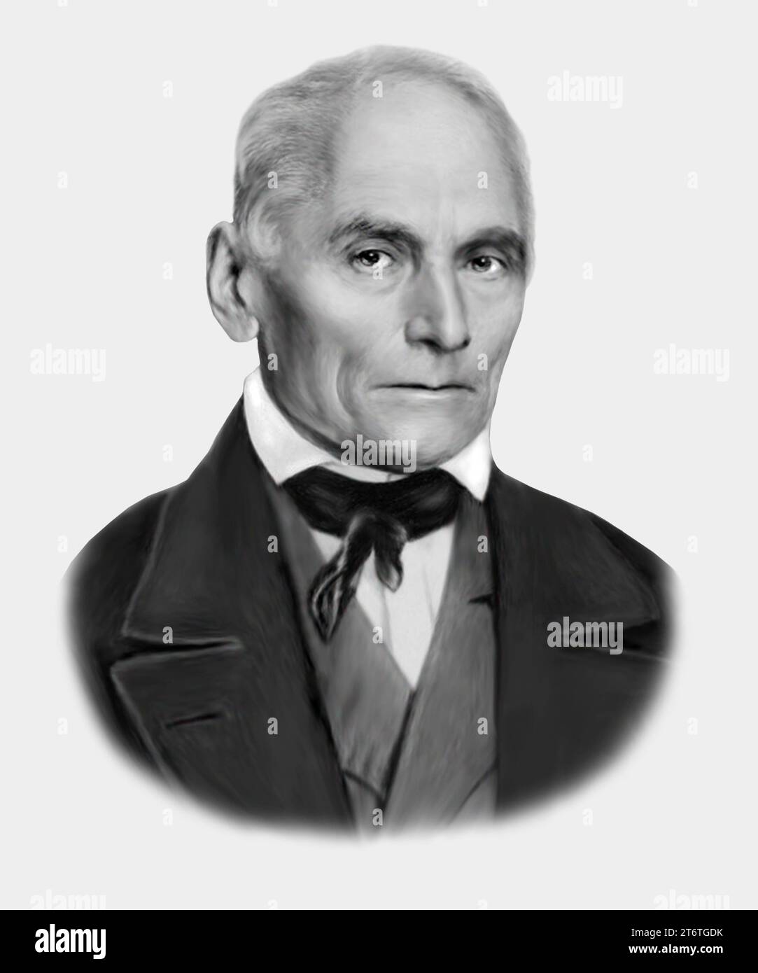 Jan Evangelista Purkyne. 1787-1869. Der Tschechische Anatomist Physiologe Stockfoto