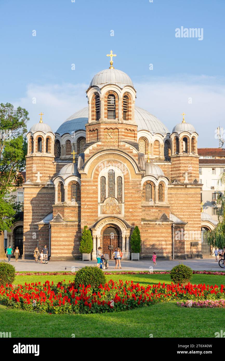 Kirche Sveti Sedmochislenitsi, Graf Ignatiev, Stadtzentrum, Sofia, Republik Bulgarien Stockfoto