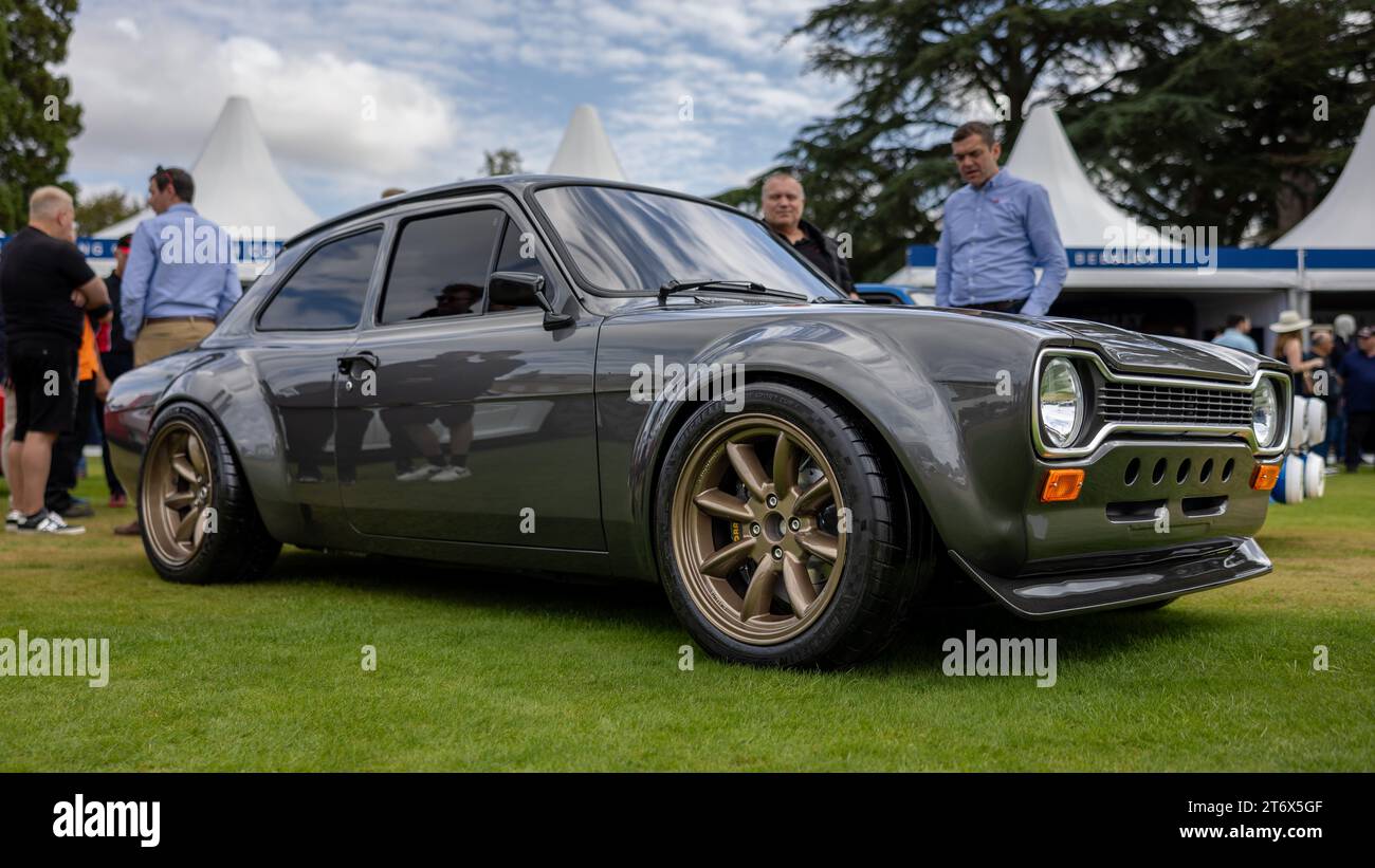 MST Ford Escort. Ausgestellt auf der Salon Privé Concours d’Elégance Motorshow im Schloss Blenheim. Stockfoto