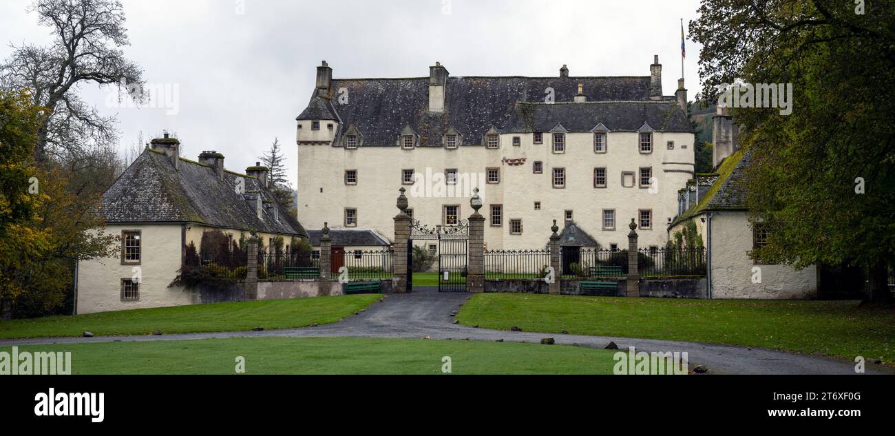 Traquair House, Traquair, Innerleithen, Peeblesshire, Schottland, UK Stockfoto
