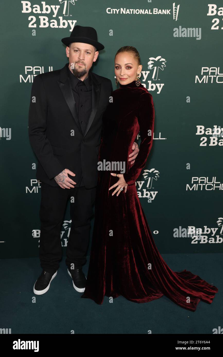 Joel Madden, Nicole Richie, nahm 2023 an der Baby2Baby Gala Teil, die Paul Mitchell am 11. November 2023 im Pacific Design Center in West Hollywood, Kalifornien, präsentierte. Foto: Crash/imageSPACE/MediaPunch Copyright: XCraSH/imageSPACE/MediaPunchx Stockfoto