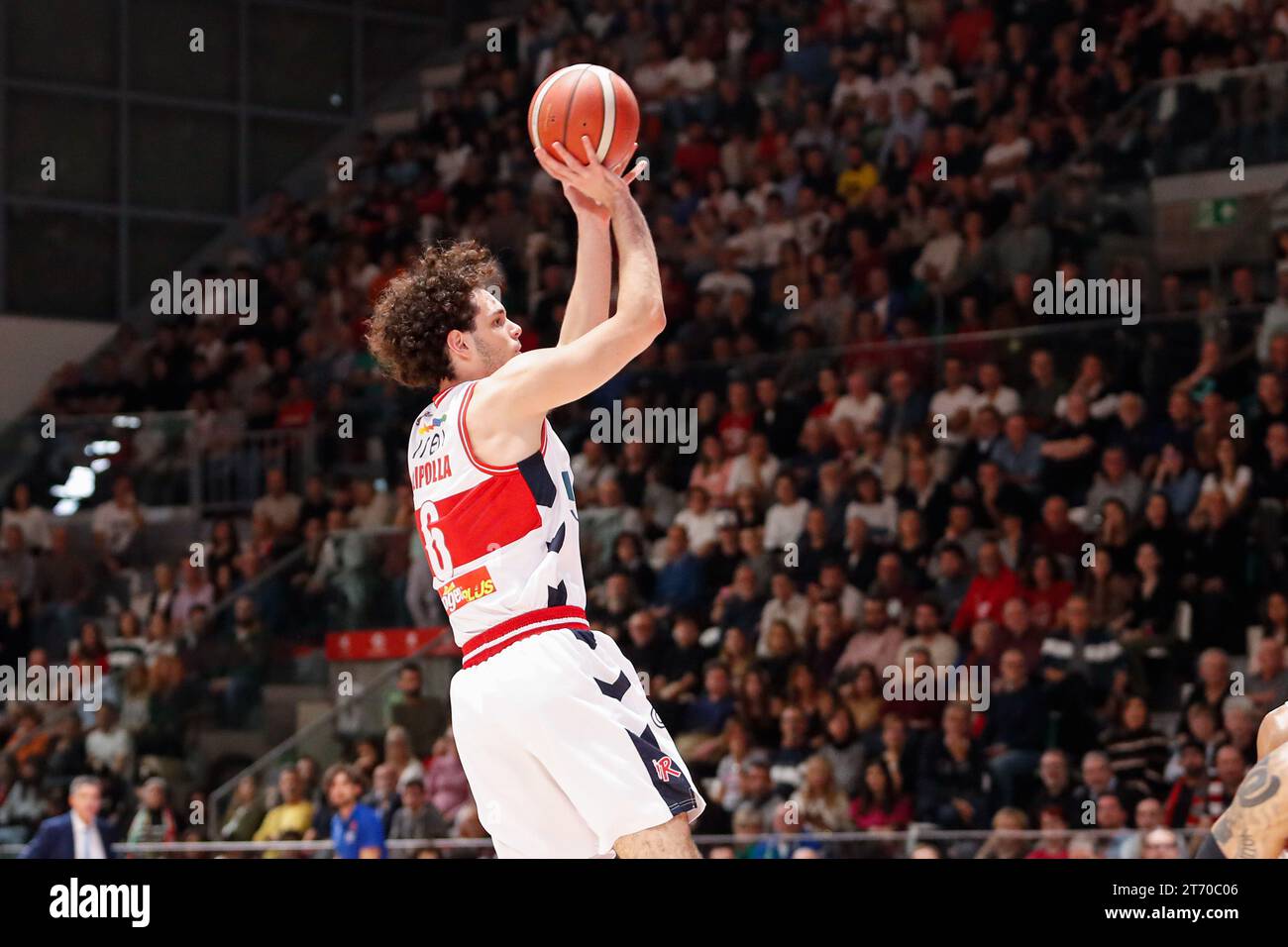 Alessandro Cipolla (Unahotels Pallacanestro Reggiana) während des