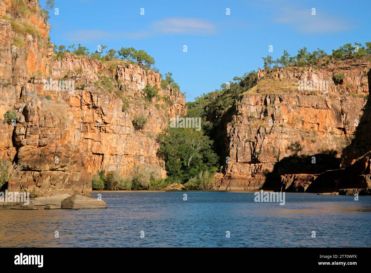 Malerische Catherine Gorge, Nitmiluk National Park, Northern Territory, Australien Stockfoto