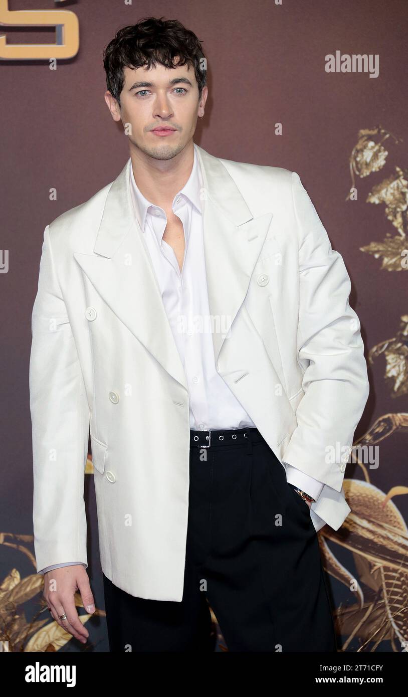 November 2023 London, England, Großbritannien Tom Blyth nimmt an