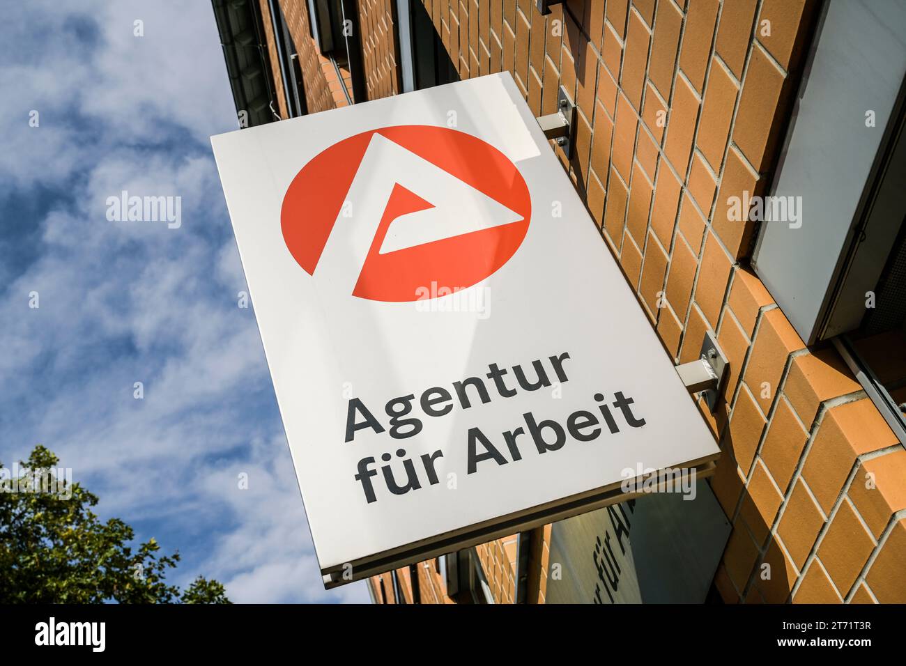 Agentur für Arbeit, M5 2/4, Mannheim, Baden-Württemberg, Deutschland Stockfoto