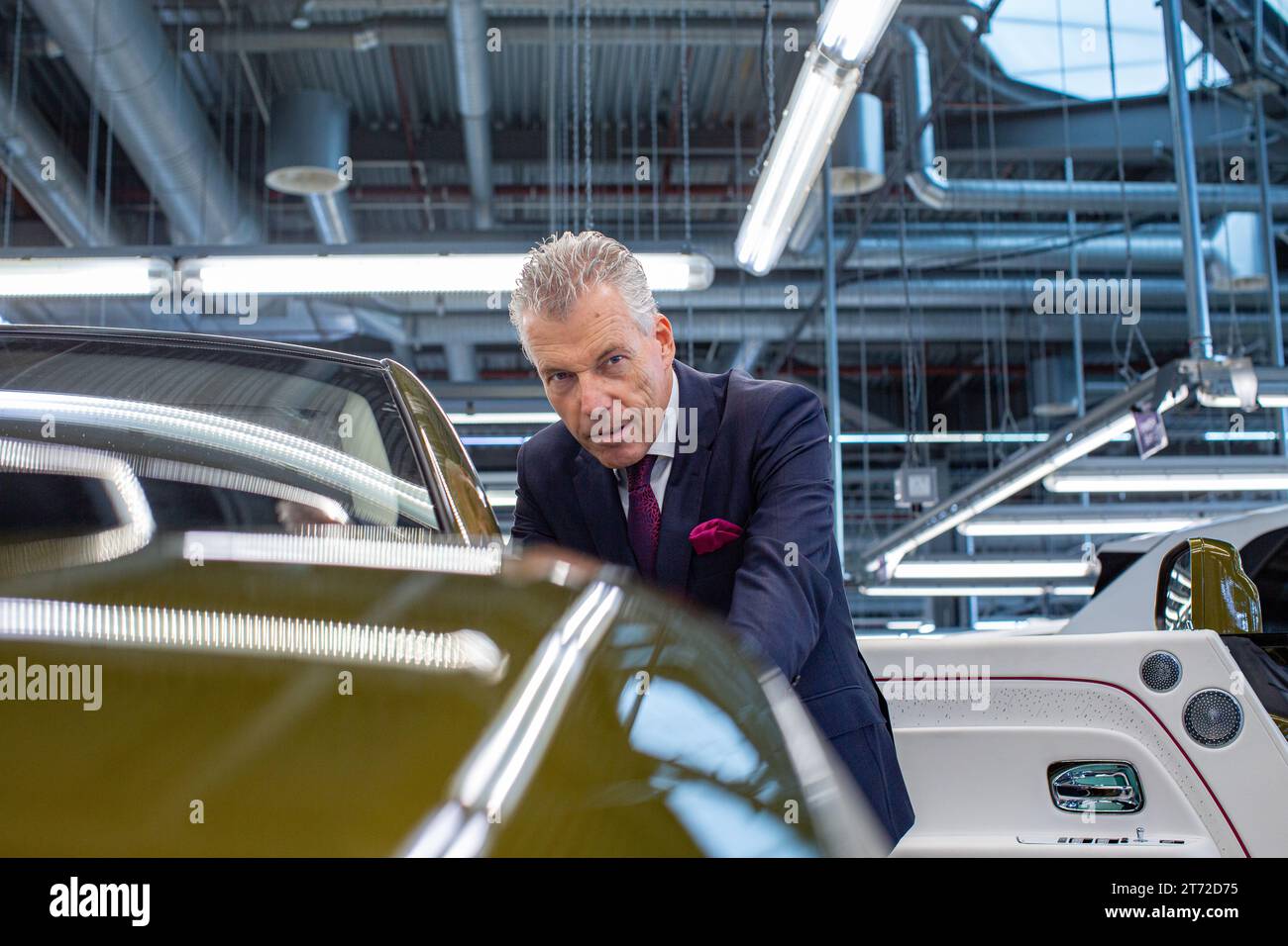 Rolls-Royce Motor Cars CEO, Torsten Müller- Ötvös © Horst A. Friedrichs Stockfoto