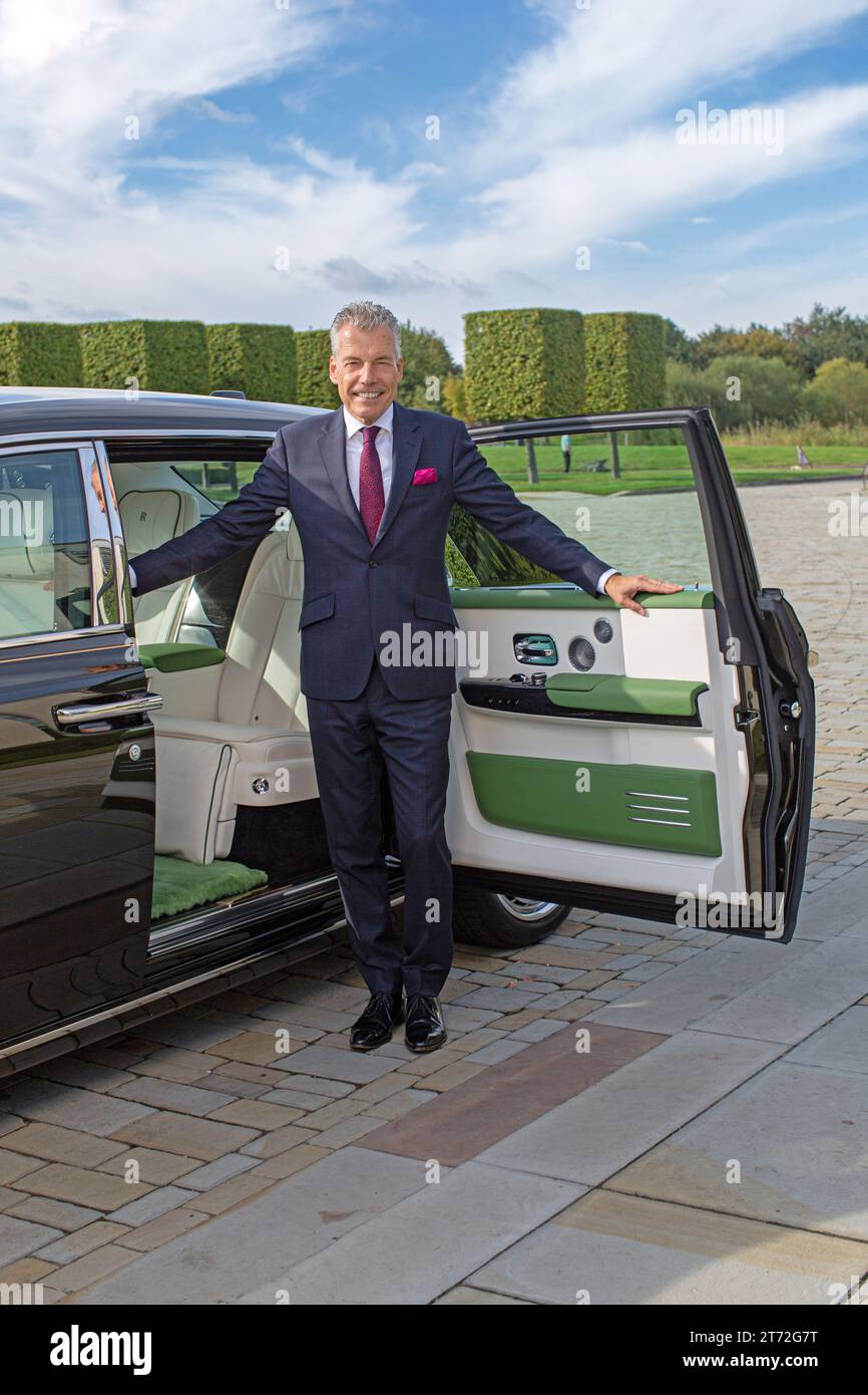 Rolls-Royce Motor Cars CEO, Torsten Müller-Ötvös Stockfoto