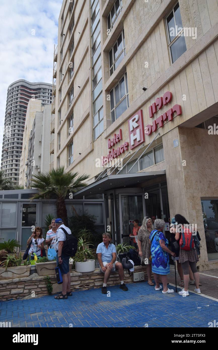 20. Juni 2023 Netanya Israel Hotel Residence Stockfoto