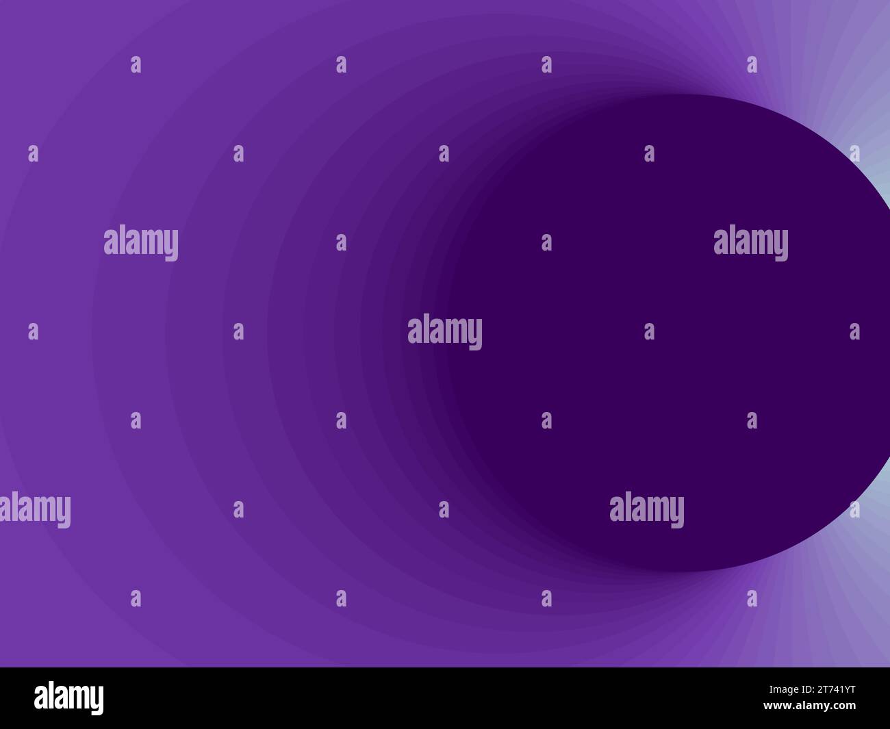 Violette Magnetfeldlinien Mathematisch Fractal Stockfoto