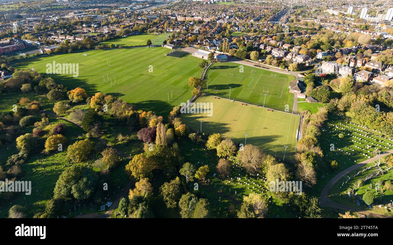 University College School Sports Fields, London Stockfoto