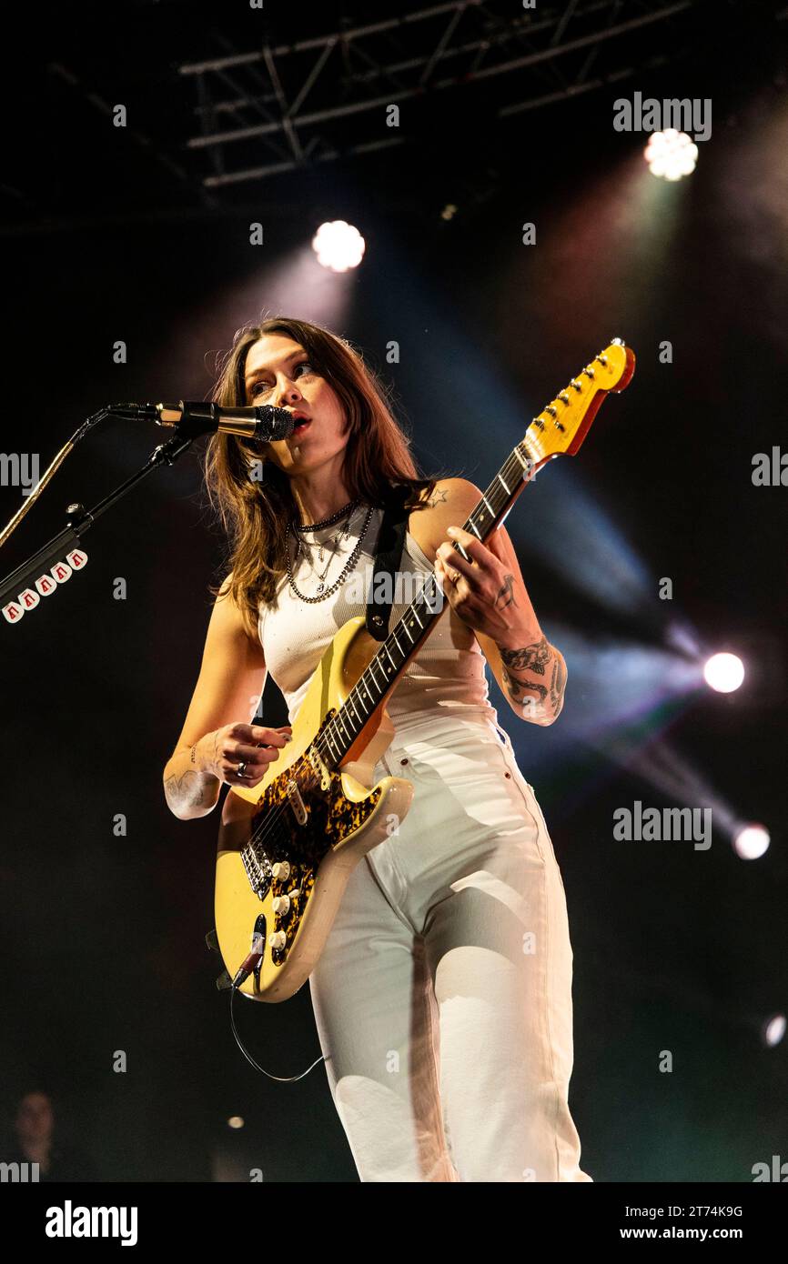 Mailand Italien 4. November 2023 Larkin Poe Musikkonzert im Fabrique Mailand © Roberto Finizio / Alamy Stockfoto