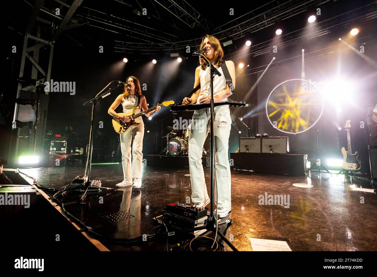 Mailand Italien 4. November 2023 Larkin Poe Musikkonzert im Fabrique Mailand © Roberto Finizio / Alamy Stockfoto