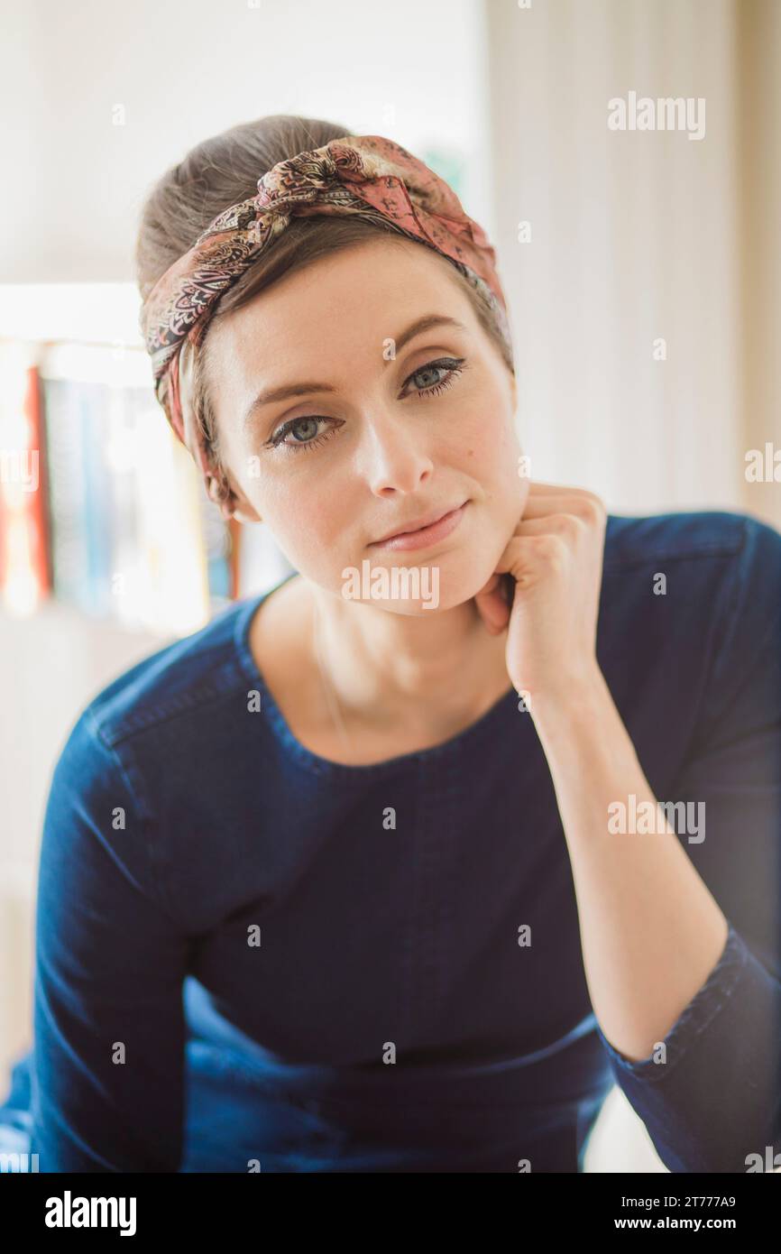 Porträt der Frau Stockfoto