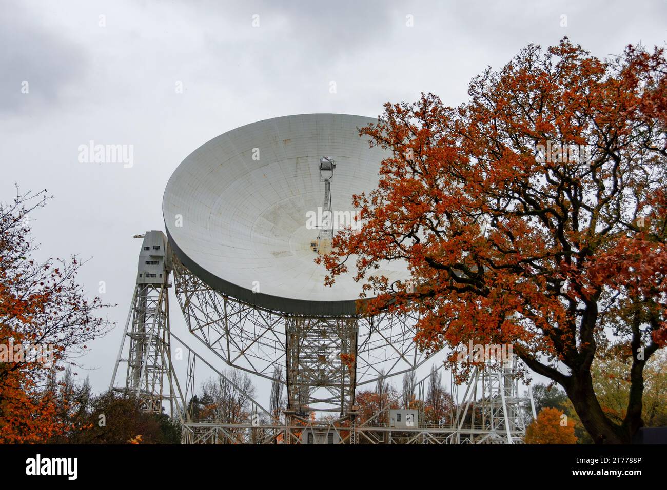 Jodrell Bank Observatory, Macclesfield SK11 9DW Stockfoto
