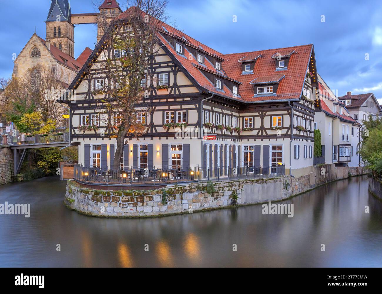 BADEN-WÜRTTEMBERG : ALTE TISCHLEREI - ESSLINGEN AM NECKAR Stockfoto