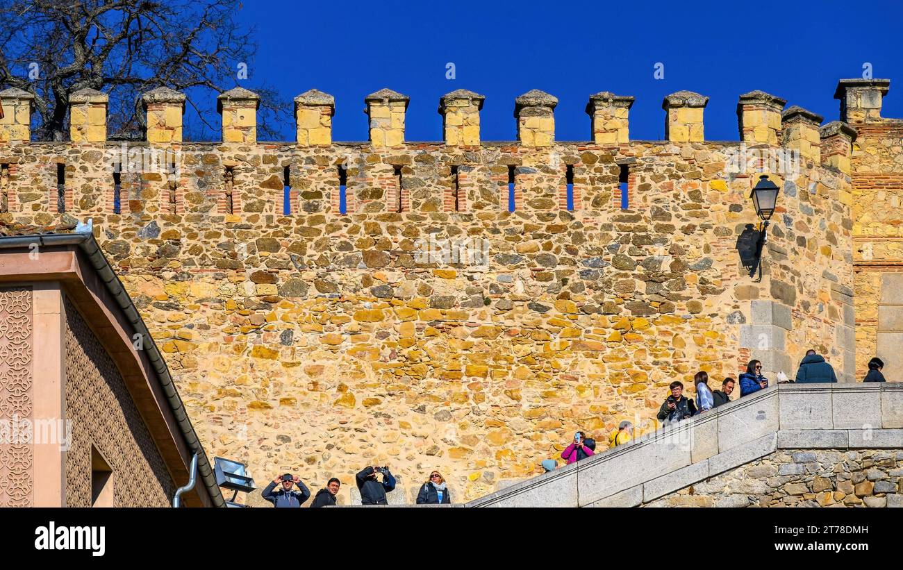 Architektur in Segovia, Spanien Stockfoto