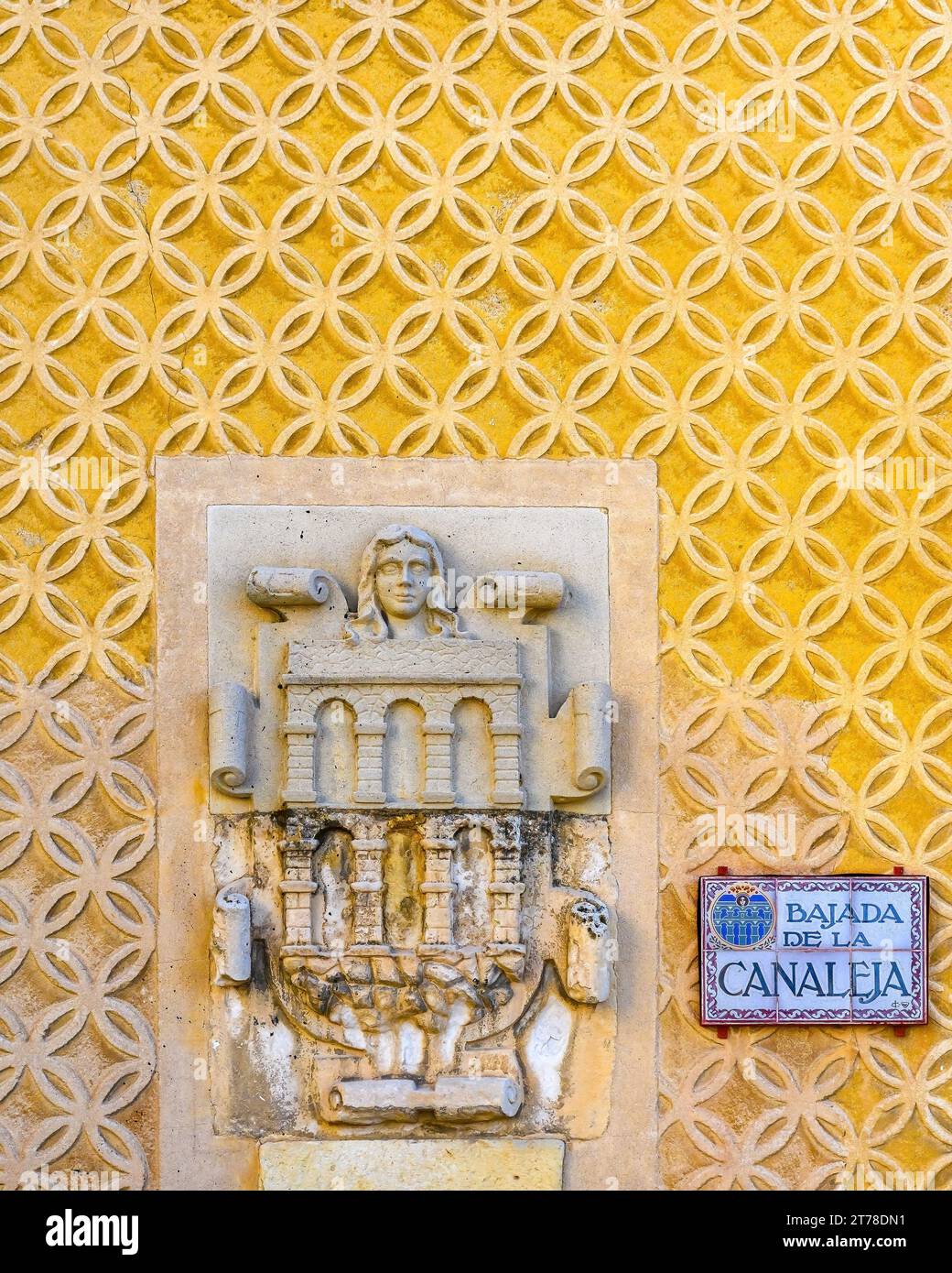 Architektur in Segovia, Spanien Stockfoto