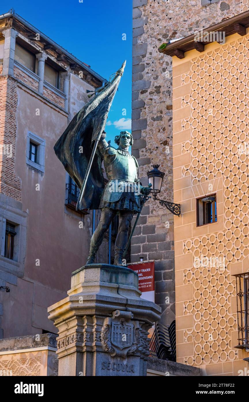 Architektur in Segovia, Spanien Stockfoto