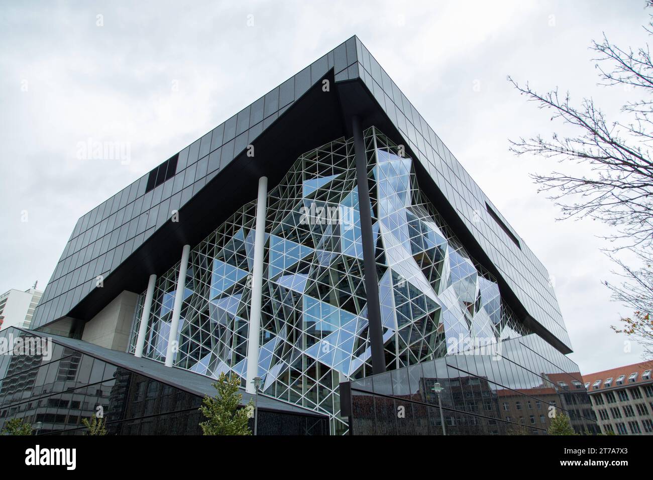 Axel Springer Neubau am 14.11.2023 in Berlin *** Axel Springer Neubau am 14 11 2023 in Berlin Credit: Imago/Alamy Live News Stockfoto