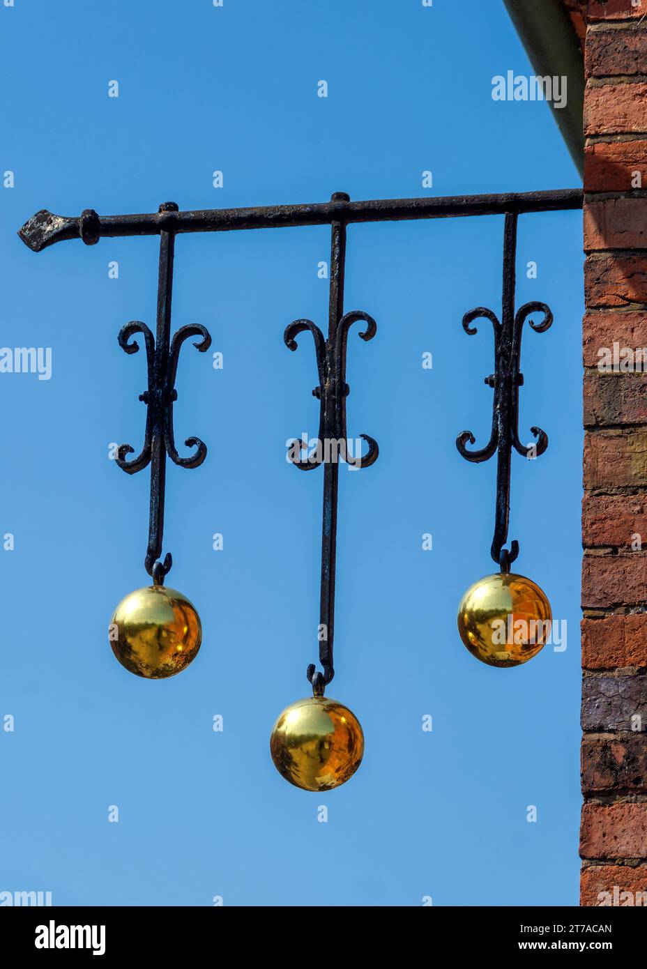 Pfandleiher im Black Country Living Museum, Dudley, West Midlands, England, Großbritannien Stockfoto