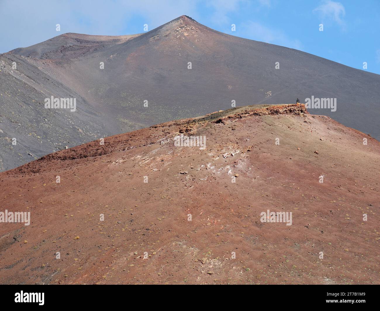 Ätna, Stratovulkan, Verbundvulkan, Sizilien, Sizilien, Sizilien, Sizilien, Italien, Europa, UNESCO-Weltkulturerbe Stockfoto