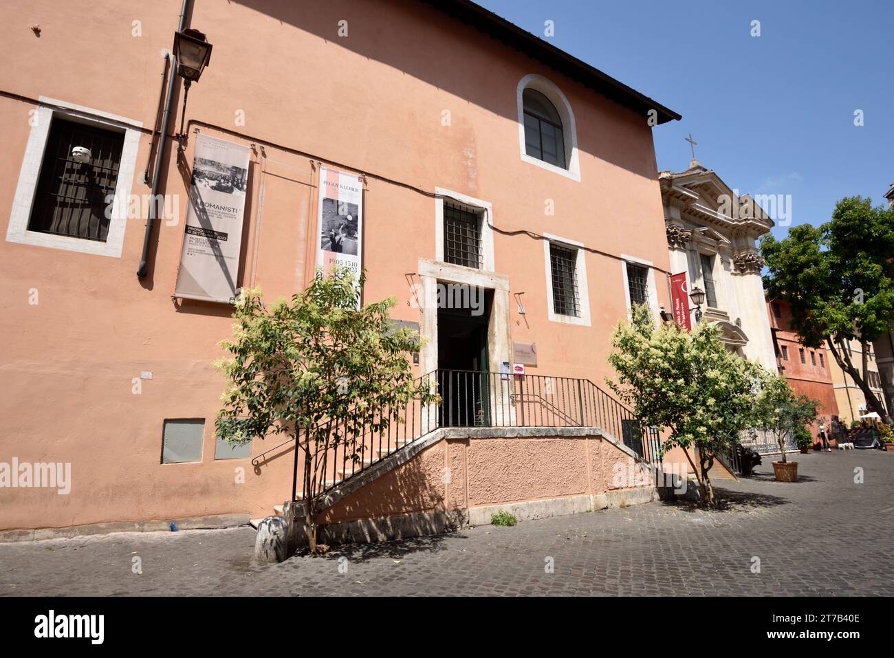 Museo di Roma in Trastevere, Piazza di Sant'Egidio, Trastevere, Rom, Italien Stockfoto