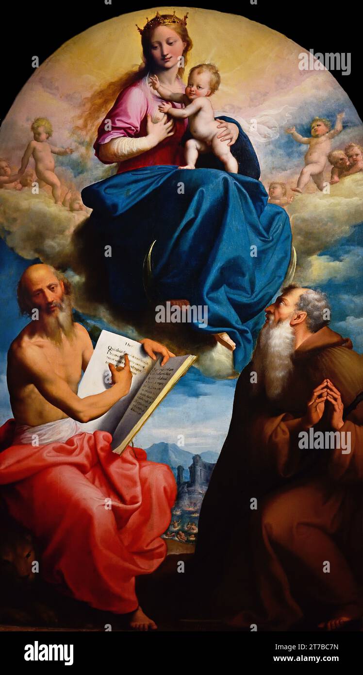 Madonna der Gnaden mit dem hl. Jerome und dem seligen Pietro Gambacorta