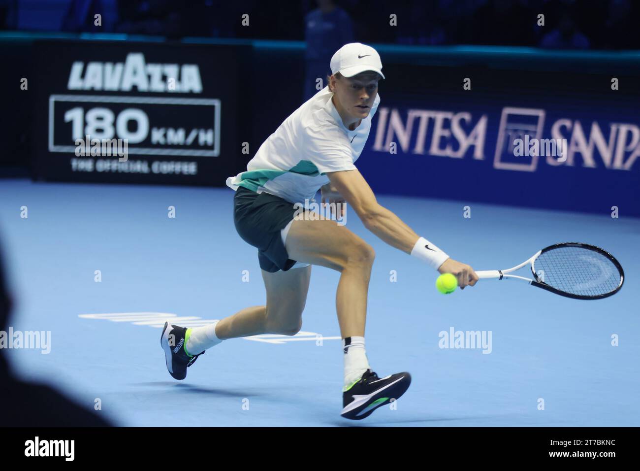 Turin, Italien. November 2023. Turin Tennis, Nitto ATP Finals, Italiens Jannik Sinner, 14
