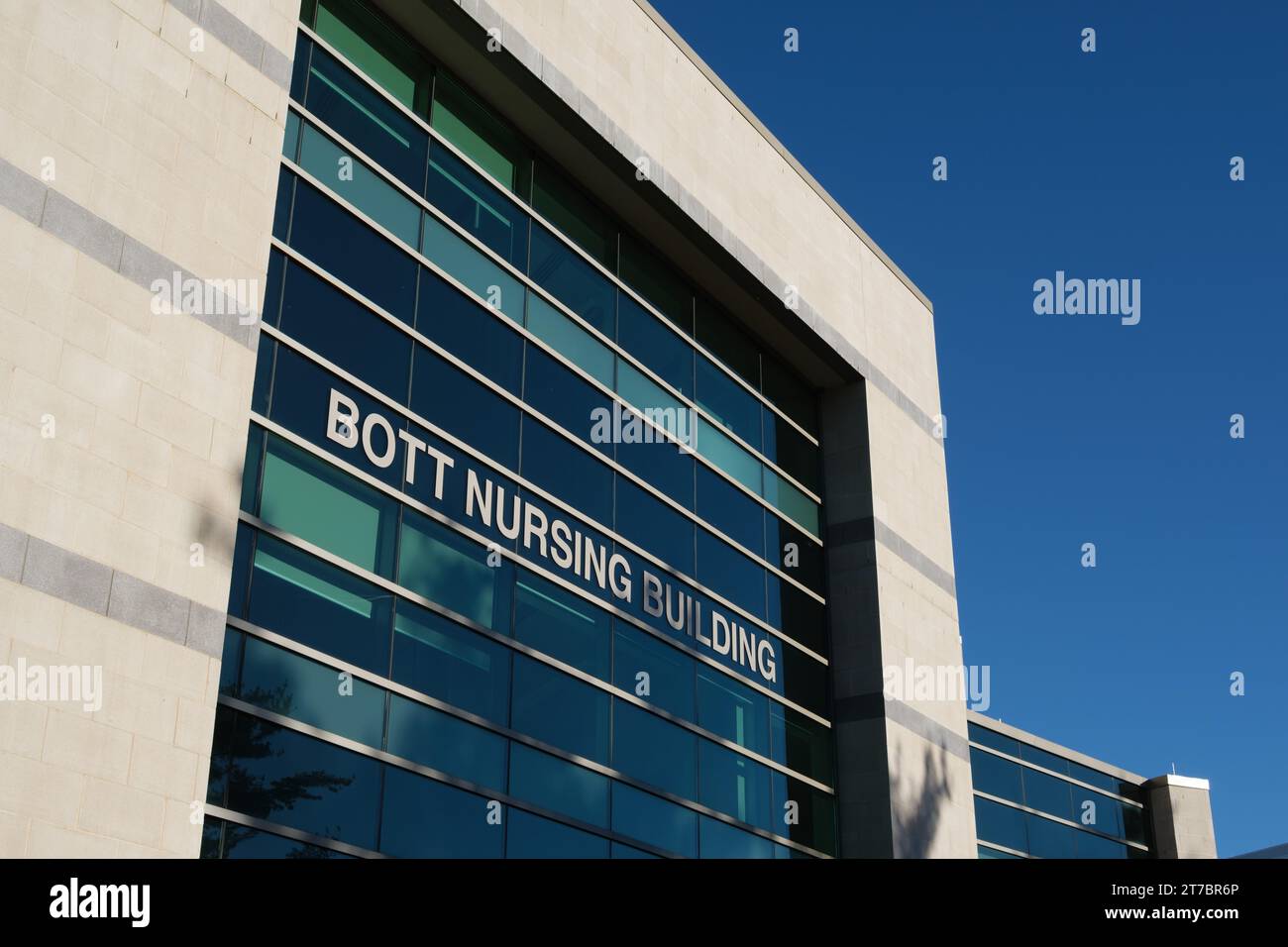 Bott Nursing Building an der Michigan State University, East Lansing Michigan USA Stockfoto