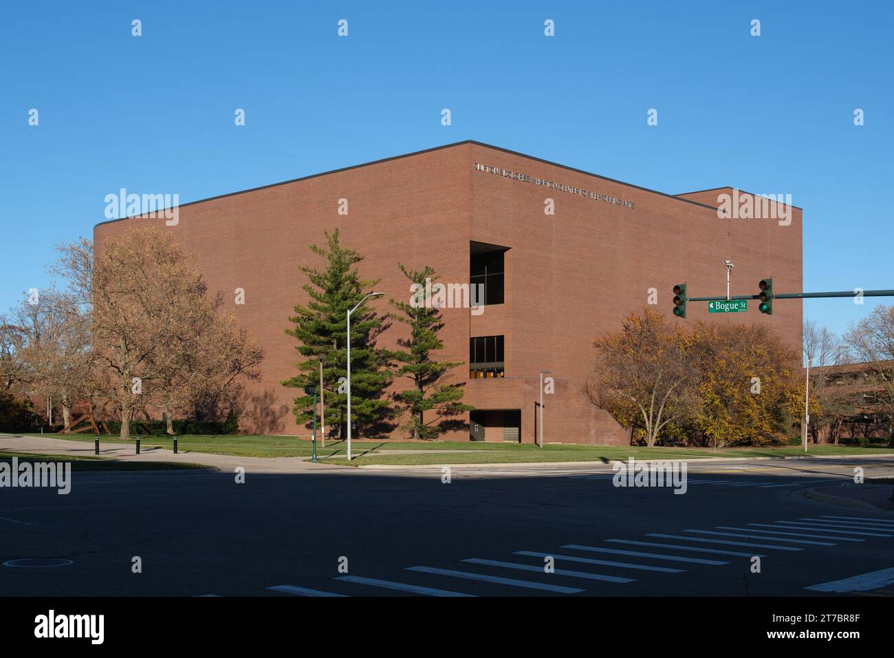 Wharton Center for Performing Arts auf dem Campus der Michigan State University, East Lansing Michigan USA Stockfoto