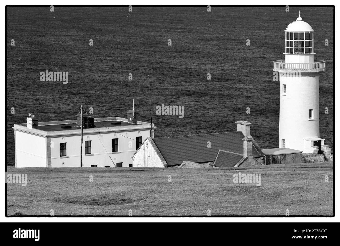 Aranmore Lighthouse, Burtonport, County Donegal, Irland Stockfoto