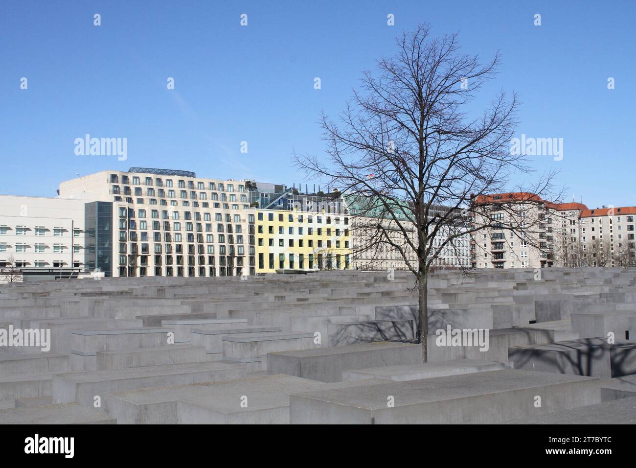18. märz 2018; Berlin, Deutschland. Gedenkstätte für die ermordeten Juden Europas. Stockfoto