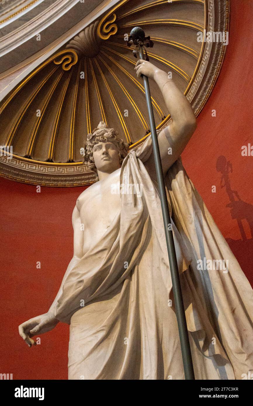 Marmorskulptur, Vatikanmuseum, Rom, Italien Stockfoto