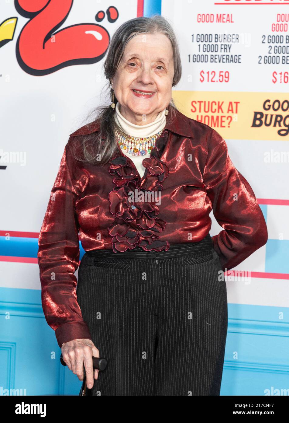 New York, USA. November 2023. Anabel Graetz ist am 14. November 2023 bei der Premiere von Good Burger 2 am Regal Union Square in New York zu Gast. (Foto: Lev Radin/SIPA USA) Credit: SIPA USA/Alamy Live News Stockfoto