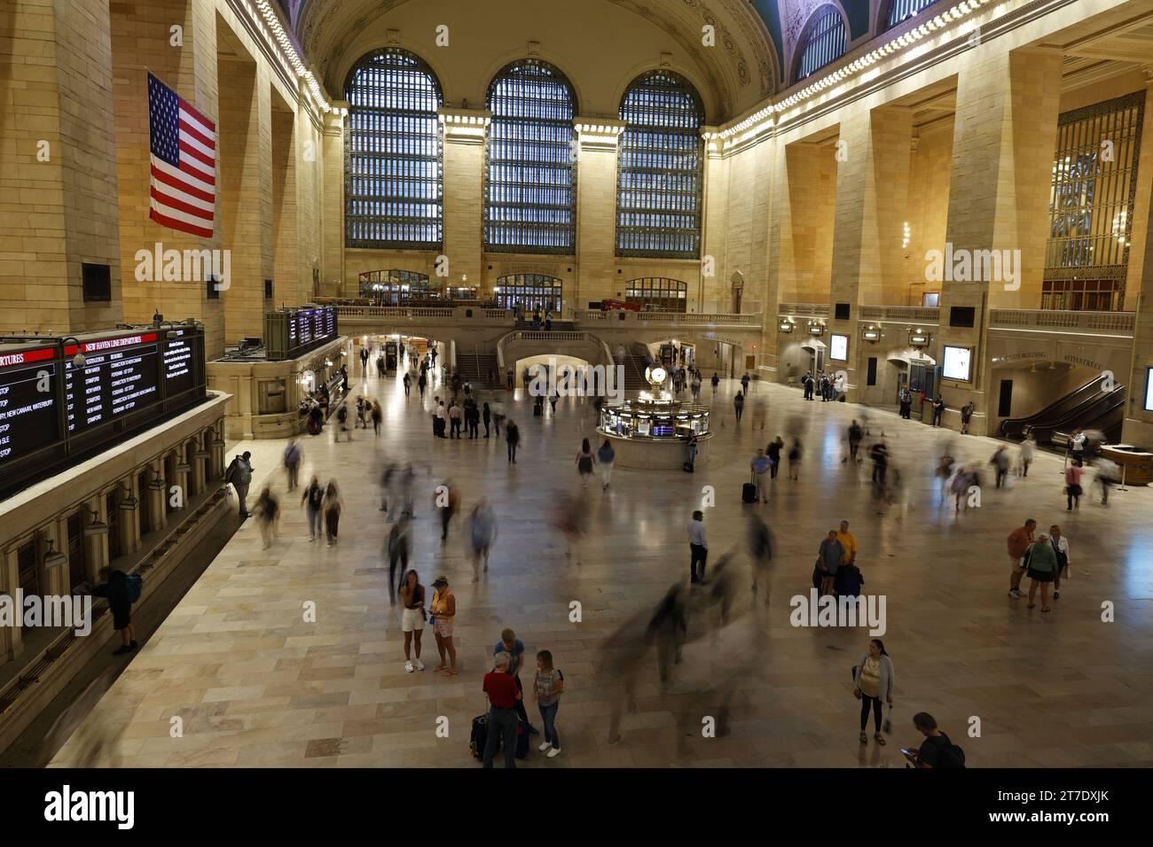 Haupthalle der Grand Central Station, New York, USA Stockfoto