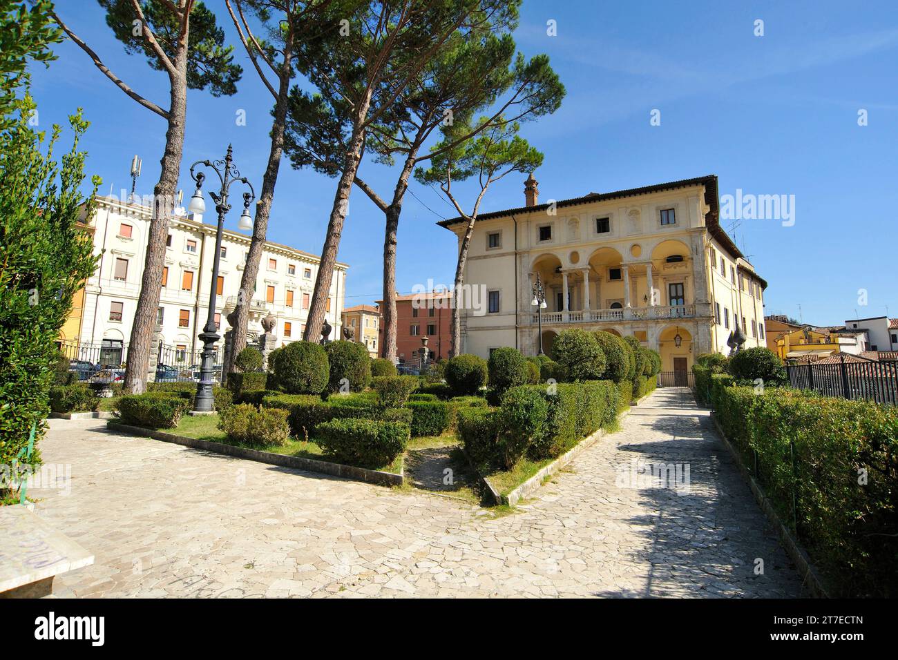 Vignola Palace. Rieti. Latium. Italien Stockfoto